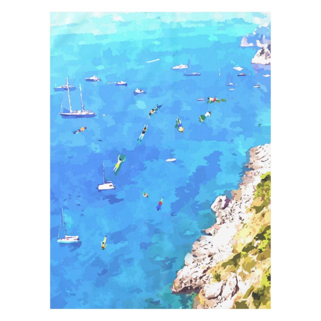 Mantel Islas Capri (Anverso)