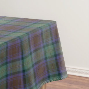 Mantel Isle De Skye Tartán Planta Verde