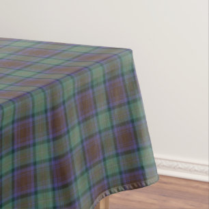 Mantel Isle De Skye Tartán Planta Verde