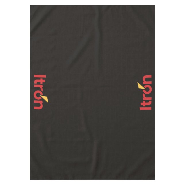 Mantel Itron black tablecloth 152 x 213 cm (Anverso)