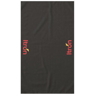 Mantel Itron black tablecloth 152 x 264 cm