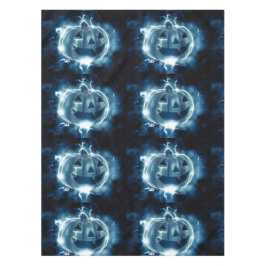 Mantel jack-o-lantern en la lluvia