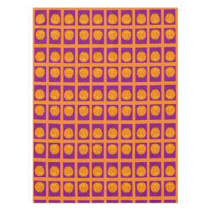 Mantel Jack o' Lantern Purple and Naranja Tablecloth