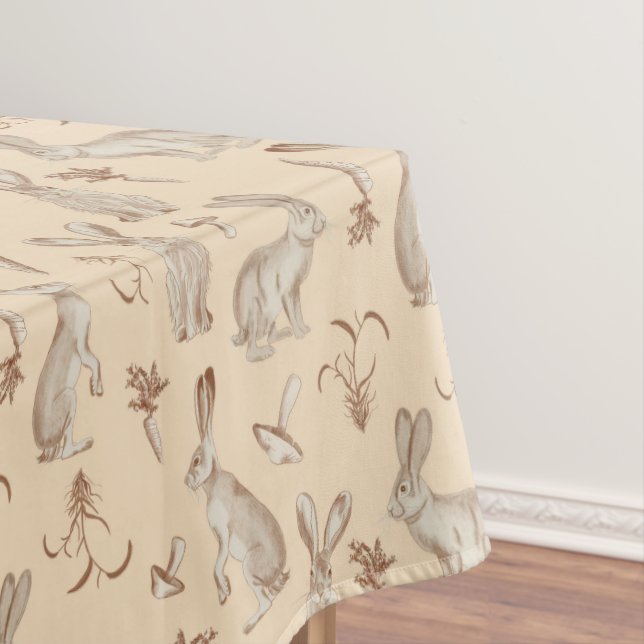 Mantel Jack Rabbit y Friends Tablecloth (In Situ)