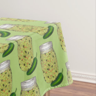 Mantel Jalapeno Jalapeño Green Pepper Relish Jar