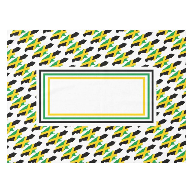 Mantel JAMAICA FLAG Patriotic (Frente (Horizontal))