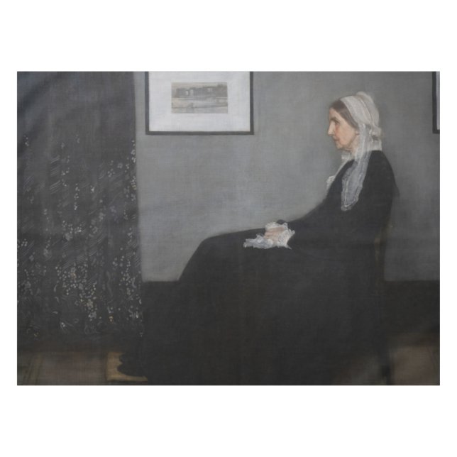 Mantel James Whistler - Retrato de la madre del artista (Frente (Horizontal))