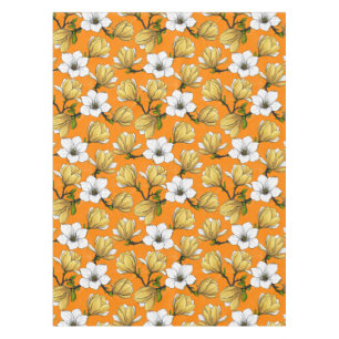 Mantel Jardín de magnolia en amarillo