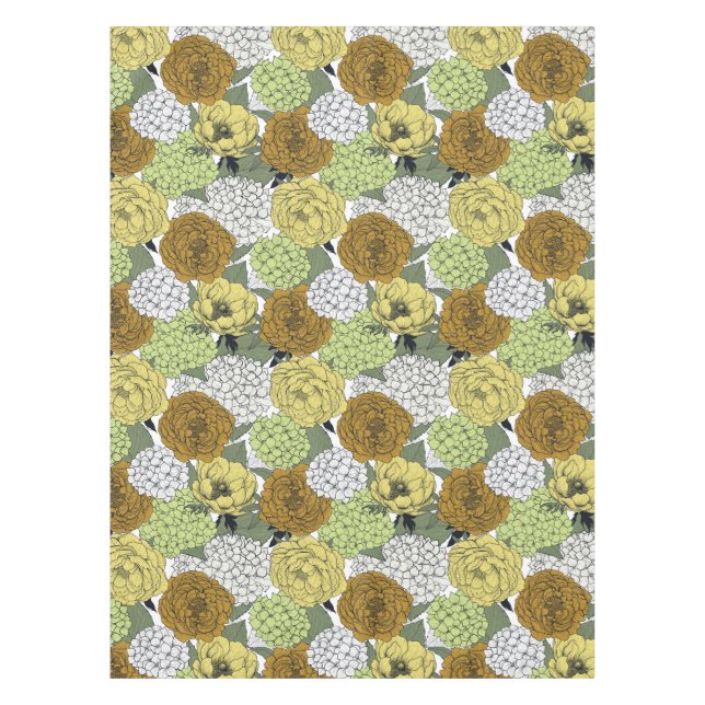 Mantel Jardín de primavera tardía 2 (Anverso)