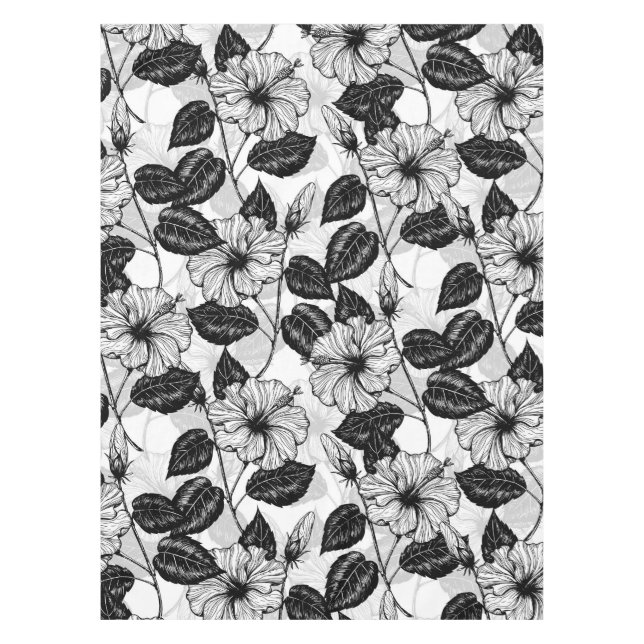 Mantel Jardín Hibiscus (Anverso)