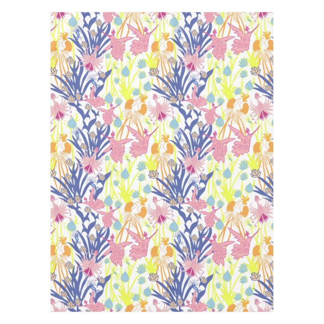 Mantel Jardín Surrealista (Anverso)