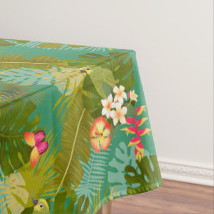 Mantel Jardín Tropical de Foliage Green