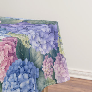 Mantel Jardines de Hortensias en Flor Lujuriosos