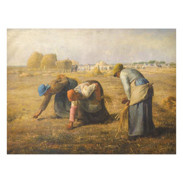 Mantel Jean-Francois Millet - The Gleaners (Frente (Horizontal))