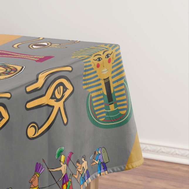 Mantel Jeroglífico egipcio antiguo -Faraón patrón (In Situ)