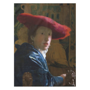Mantel Johannes Vermeer - Chica con un Gorra rojo