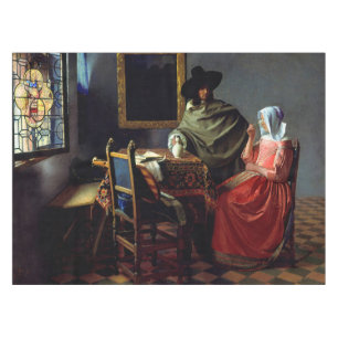 Mantel Johannes Vermeer - La copa de vino