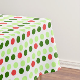 Mantel Jolly Holiday Polka Dots