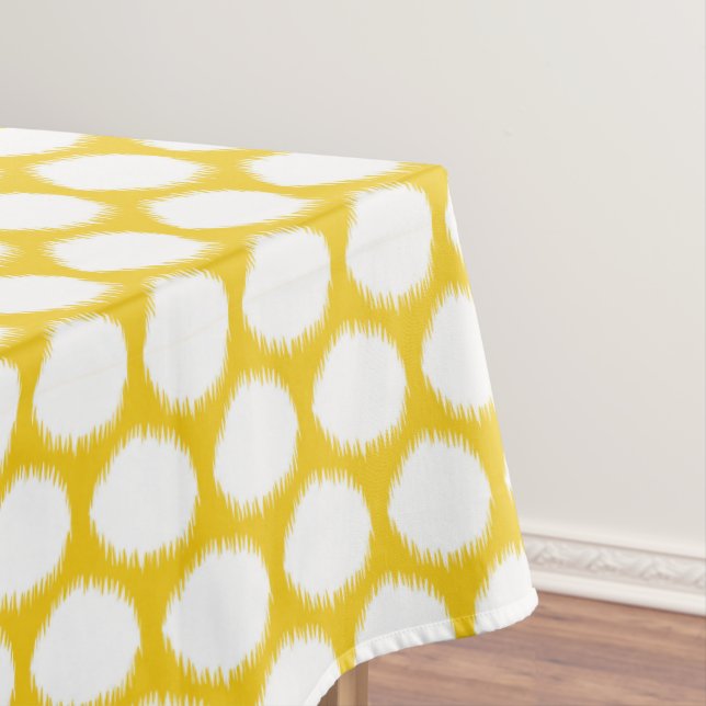 Mantel Jonquil Asian Moods Ikat Dots (In Situ)