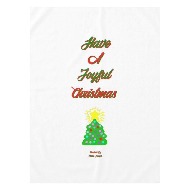 Mantel Joyentes Navidades Tablecloth (Anverso)