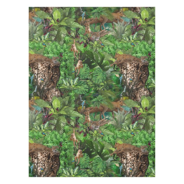 Mantel Joyful African Jungle (Anverso)