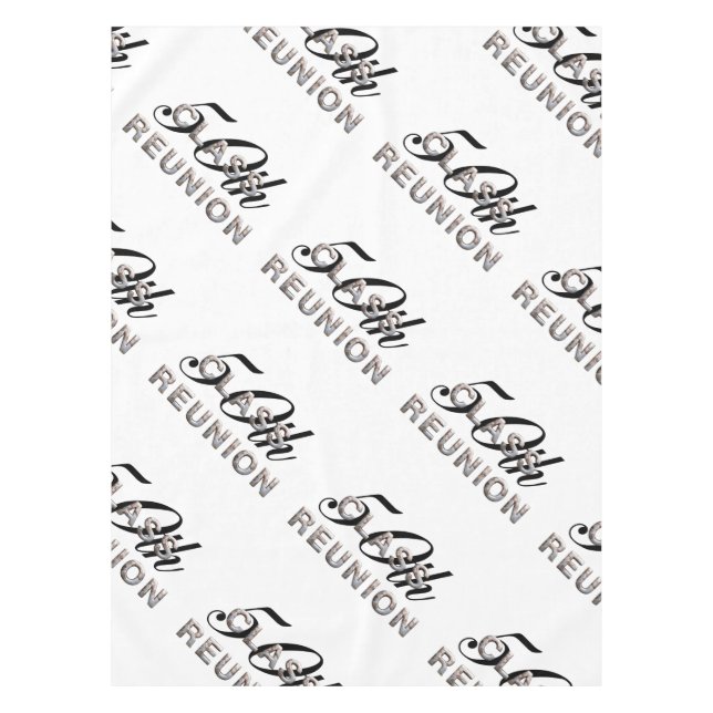 Mantel JUNTE CON TE la 50.a reunión de antiguos alumnos (Anverso)