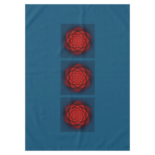 Mantel Kaleidoscope Apofisis rosa rojo + tus ideas (Anverso)