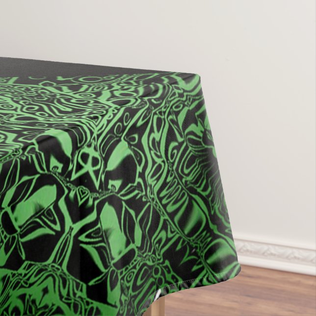 Mantel Kaleidoscopio verde (In Situ)