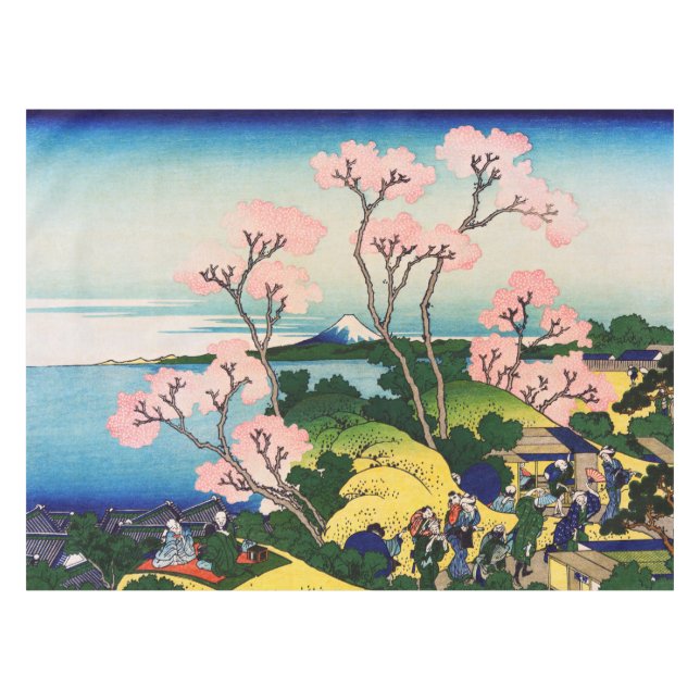 Mantel Katsushika Hokusai - Gotenyama, Tokaido, Shinagawa (Frente (Horizontal))