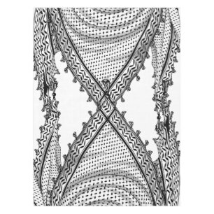 Mantel Keffiyeh palestino Scarf tejido tradicional