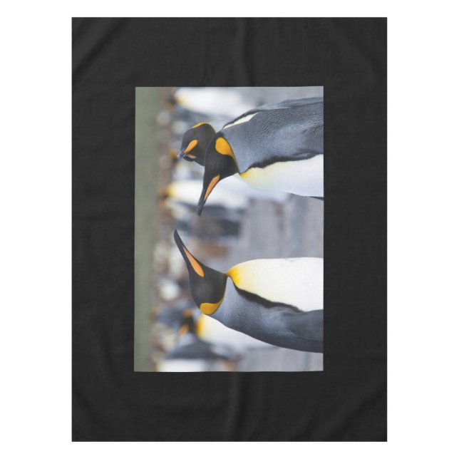 Mantel King Penguins (Anverso)
