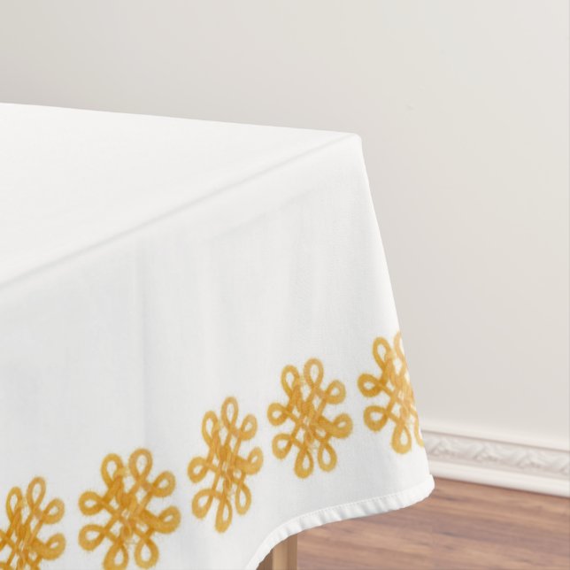 Mantel KNOT CELTIC 60x84 Tablecloth (In Situ)