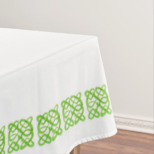 Mantel KNOT CELTIC VERDE 60x104
