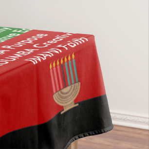 Mantel KWANZAA panafricano personalizable