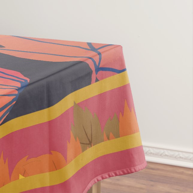 Mantel La Calabaza de Pie de Acción de Gracias Turquía (In Situ)