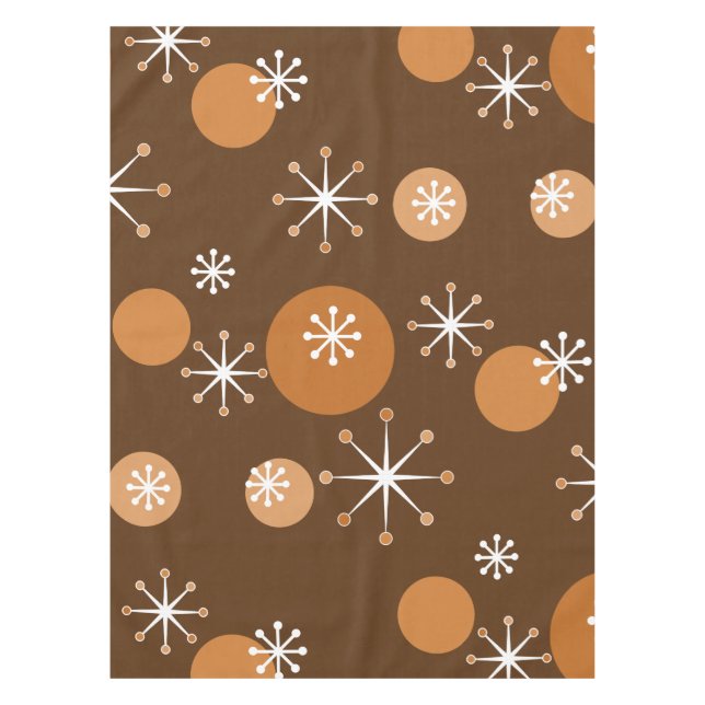 Mantel La era atómica estalla como Naranja quemado (Anverso)