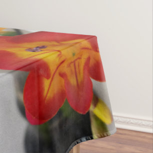 Mantel La freesia roja