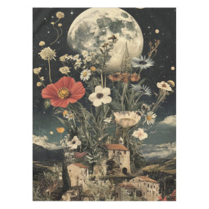 Mantel La luna florece por el encanto rústico