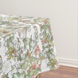 Mantel La madreselva de Nouveau del arte de Mucha florece