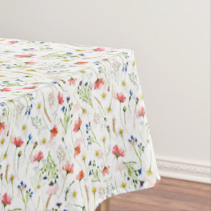 Mantel La pradera de flores silvestres escandinavas