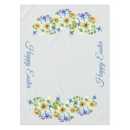 Mantel La primavera florece Pascua feliz