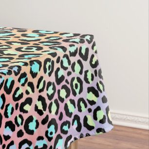 Mantel La Serie Leopardo Irisado Diseño 6