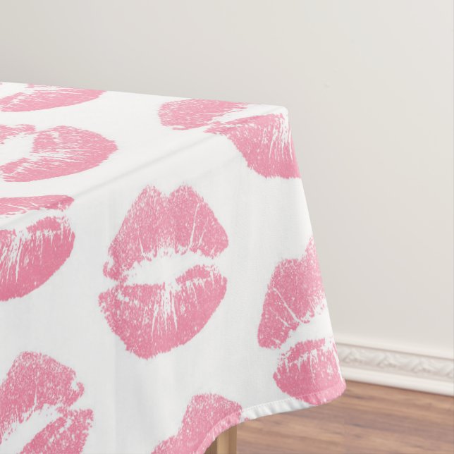 Mantel Labios Rosados, Patrón De Labios, Palo De Labios R (In Situ)