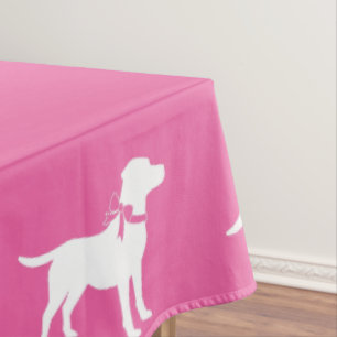 Mantel Labrador Dog Baby Shower Pink Chica Lab