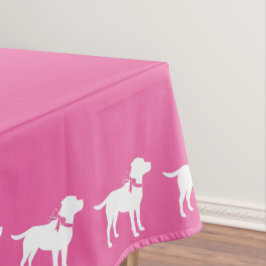 Mantel Labrador Dog Baby Shower Pink Chica Lab