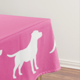 Mantel Labrador Perro Baby Shower Chica Lab Pink