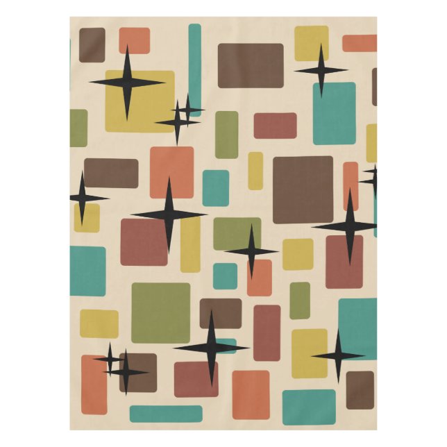 Mantel Ladrillos desarraigados MCM Multicolorados (Anverso)