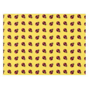 Mantel Ladybug 60s retro fresco amarillo