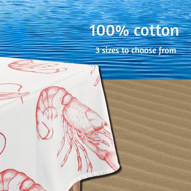 Mantel Langosta roja vintage (Subido por el creador)