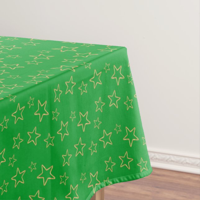 Mantel Las brillantes siluetas de las estrellas doradas e (In Situ)